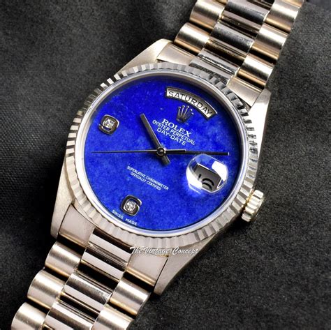 rolex daydate 18239|rolex day date lapis dial.